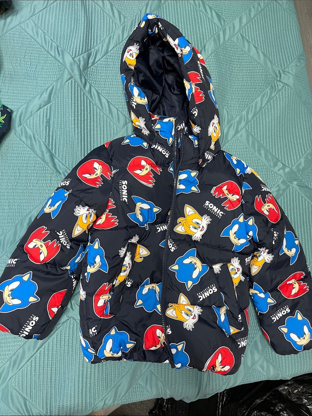 H&M Kids Sonic Character Puffer Jacket - 5/6